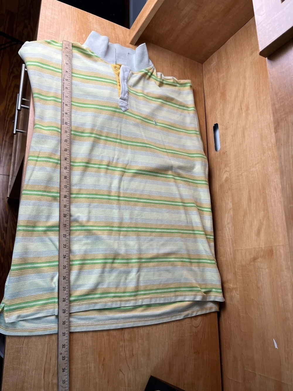 Vintage 90s Polo Jeans Co. Ralph Lauren Striped Polo Shirt - Size 3X. #291
